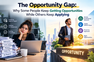 The Opportunity Gap: Why Some People Keep Getting Opportunities While Others Keep Applying