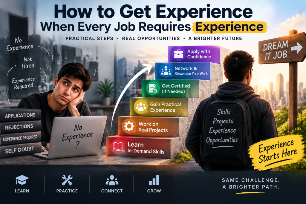 How to Get Experience When Every Job Requires Experience