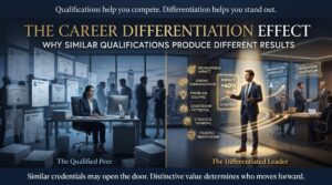 The Career Differentiation Effect: Why Similar Qualifications Produce Different Results